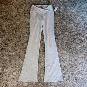 Heather Grey Cross Pacsun Flare Leggings